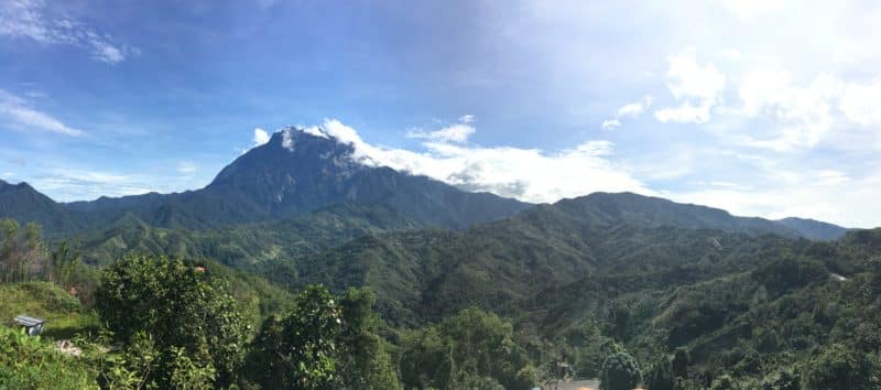 panoramic Mount Kinabalu