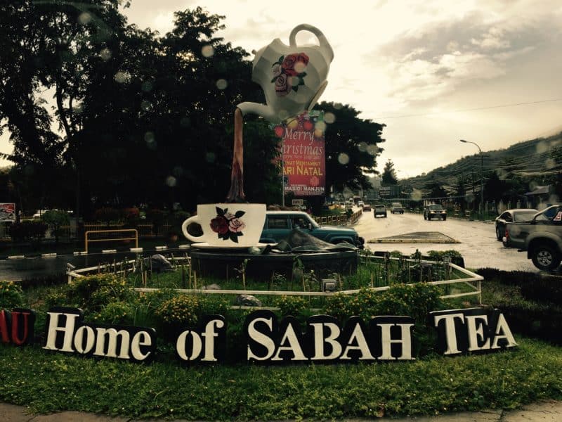 Sabah home of tea