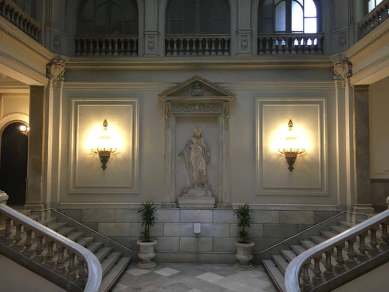 Town hall staircase