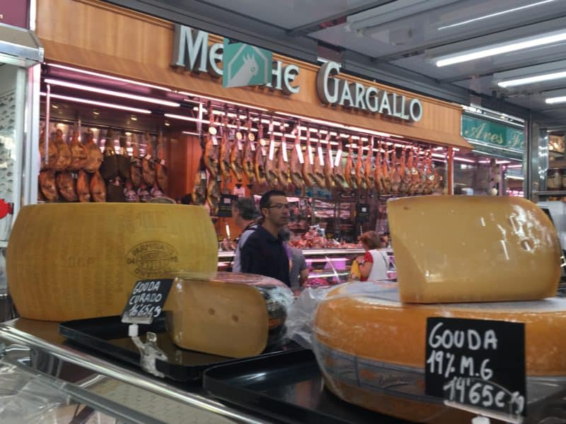 Cheese at Mercado Central