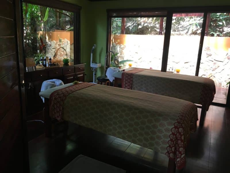 The super swish Nayara Resort Spa Room