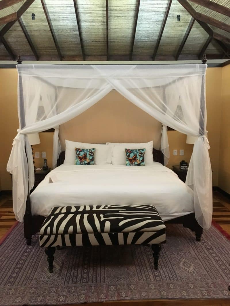The super swish Nayara Resort Villa Bed 14