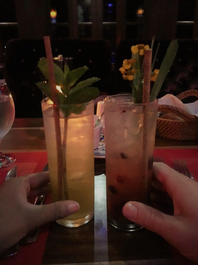 The super swish Nayara Resort Cocktails