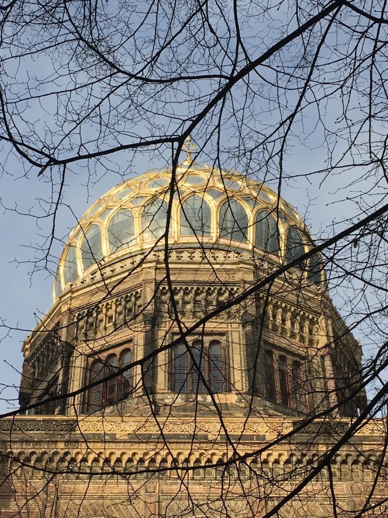 New Synagogue dome