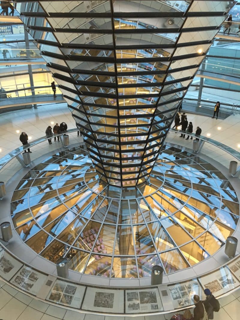 Reichstag dome funnel