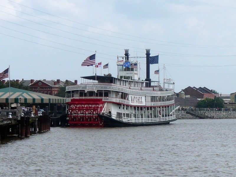 Steam Boat Natchez in New Orleans