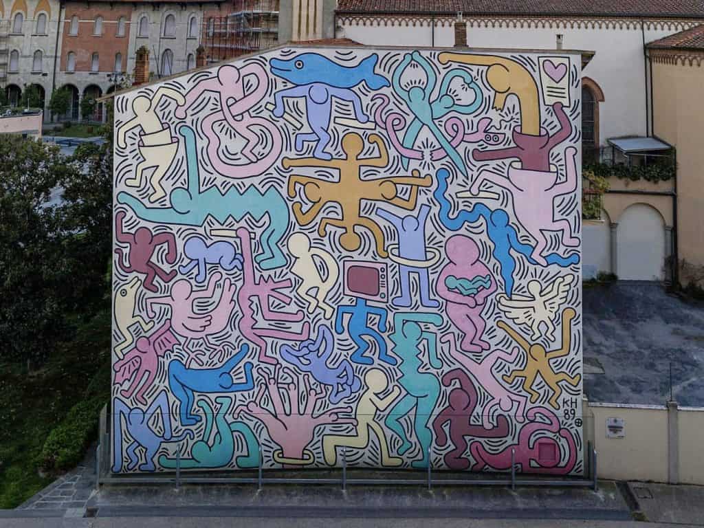 Tuttomondo by Keith Haring Mural
