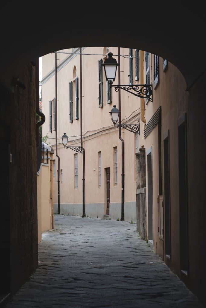Pisa alleyways and backstreets