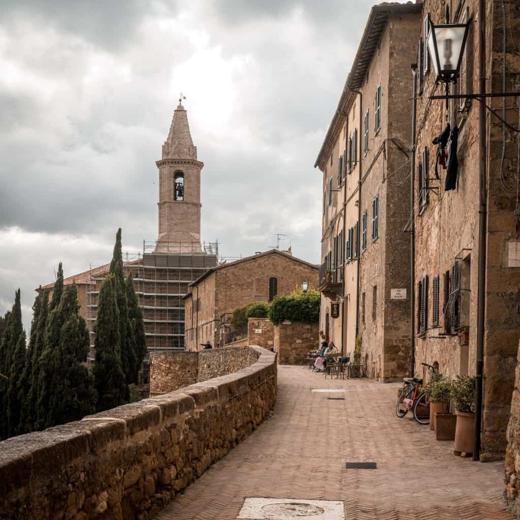Tuscany's Medieval Towns: Peinza Church