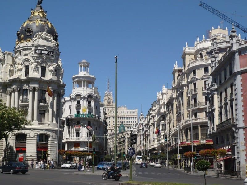 Gran Via, Madrid