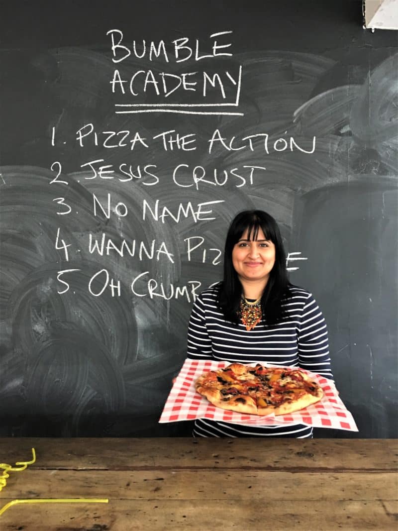 Oscar & Rosie's Pizza Making Academy Courtesy of Bumble UK