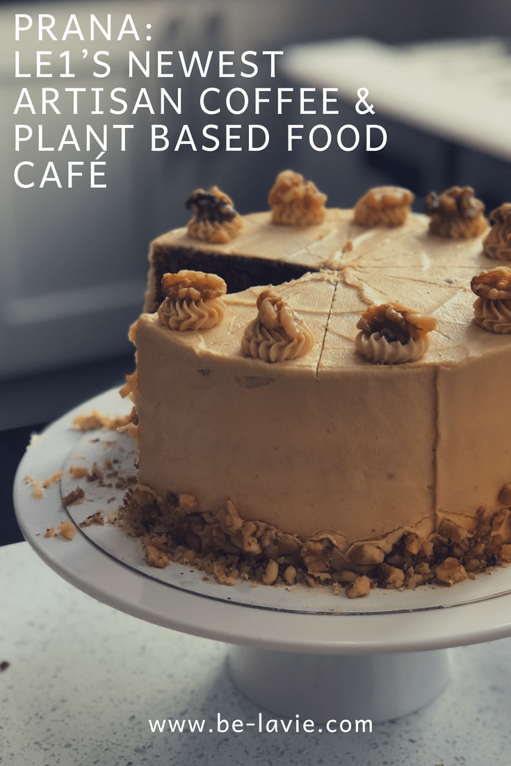 Prana Artisan coffee and plant based food cafe Pinterest Pin
