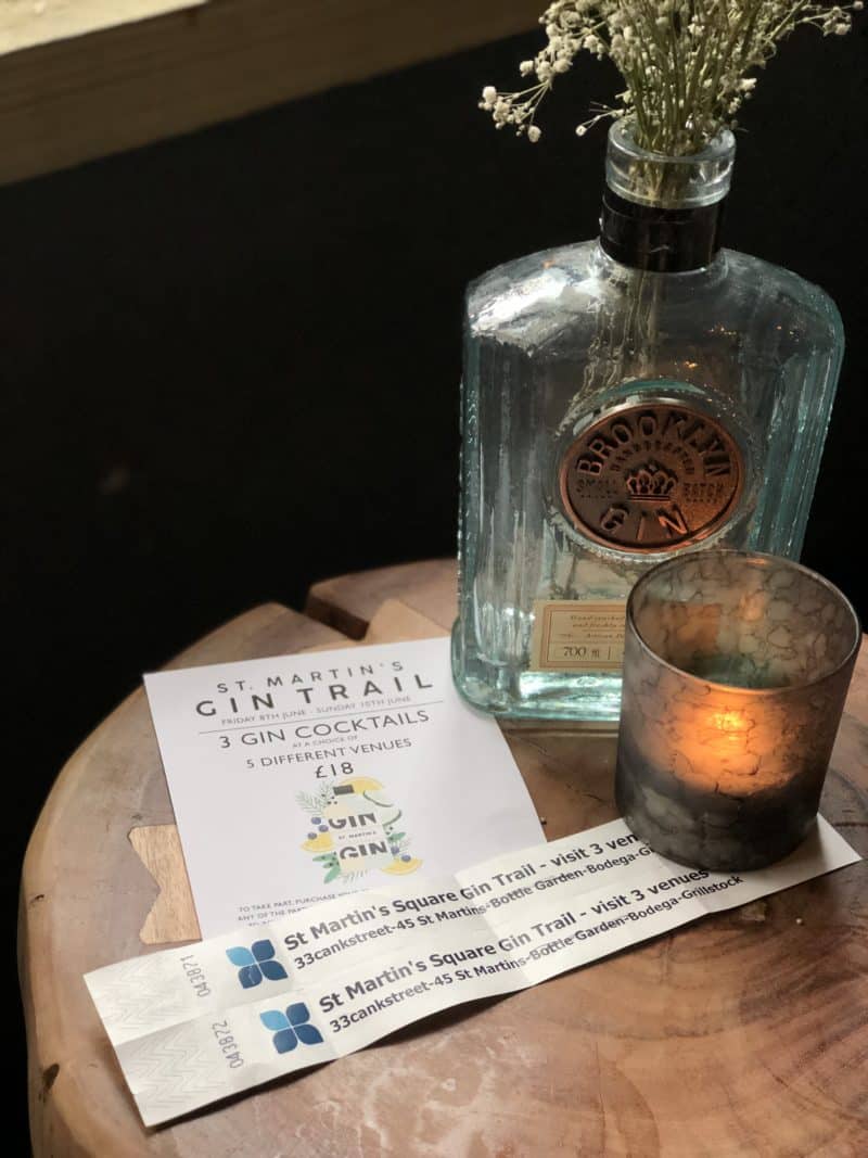 St Martin's Gin Trail for World Gin Day, Leicester