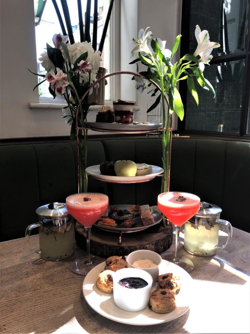 Plant-based High Tea at Farmacy, Notting Hill