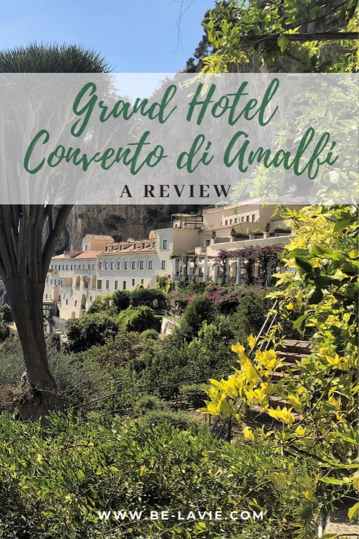 Old Meets New at Grand Hotel Convento di Amalfi