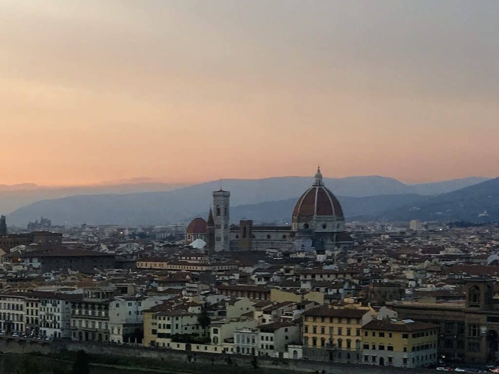 Romantic Sunsets around:: Piazzale Michelangelo, Florence