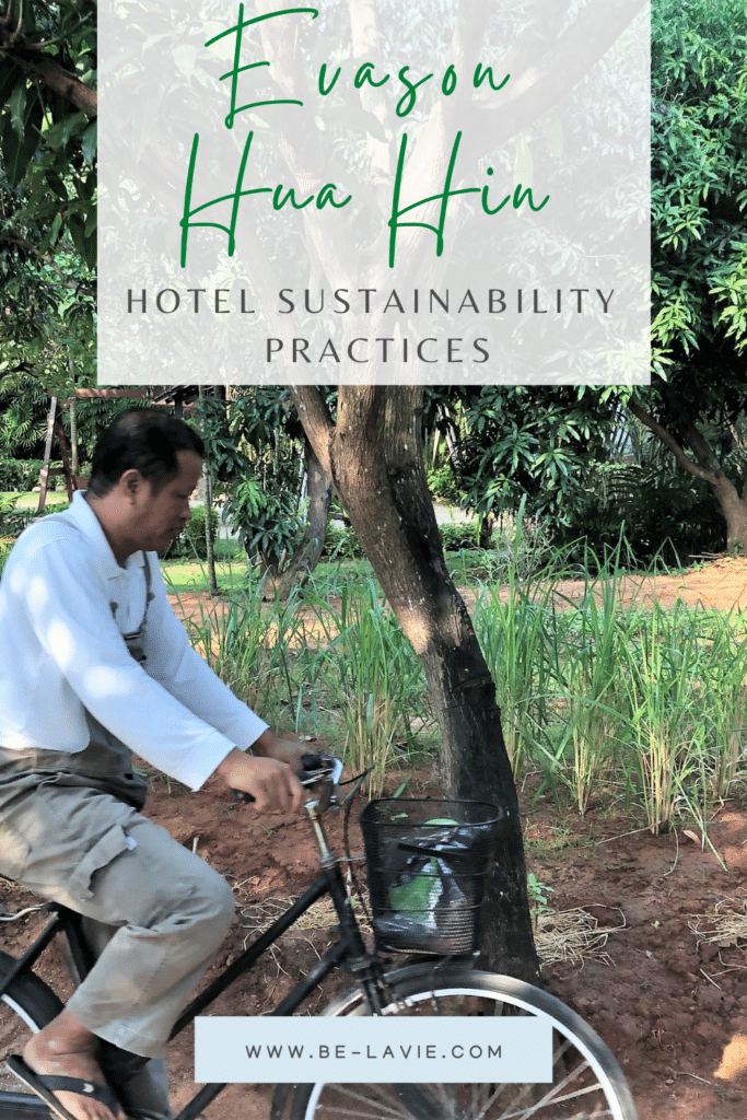 Evason Hua Hin Sustainability Practice Pin