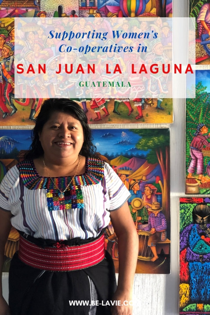 Supporting women's co-operatives in San Juan La Laguna, Guatemala