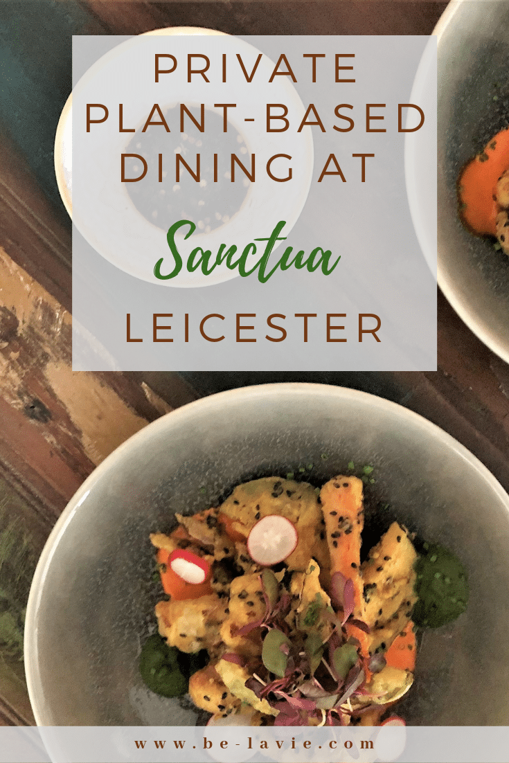 Private Plant-Based Dining at Sanctua, Leicester