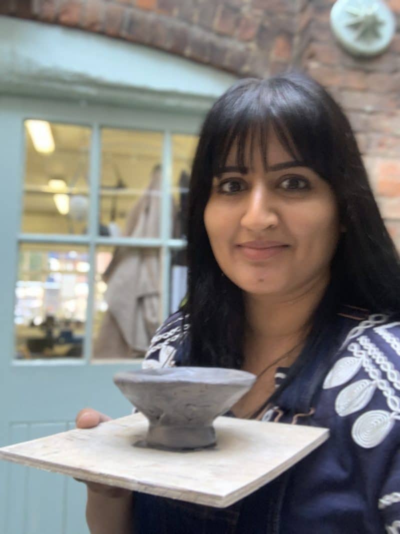 Playing with Clay at Makers' Yard, Leicester
