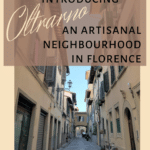 Introducing Oltrarno: An Artisanal Neighbourhood in Florence