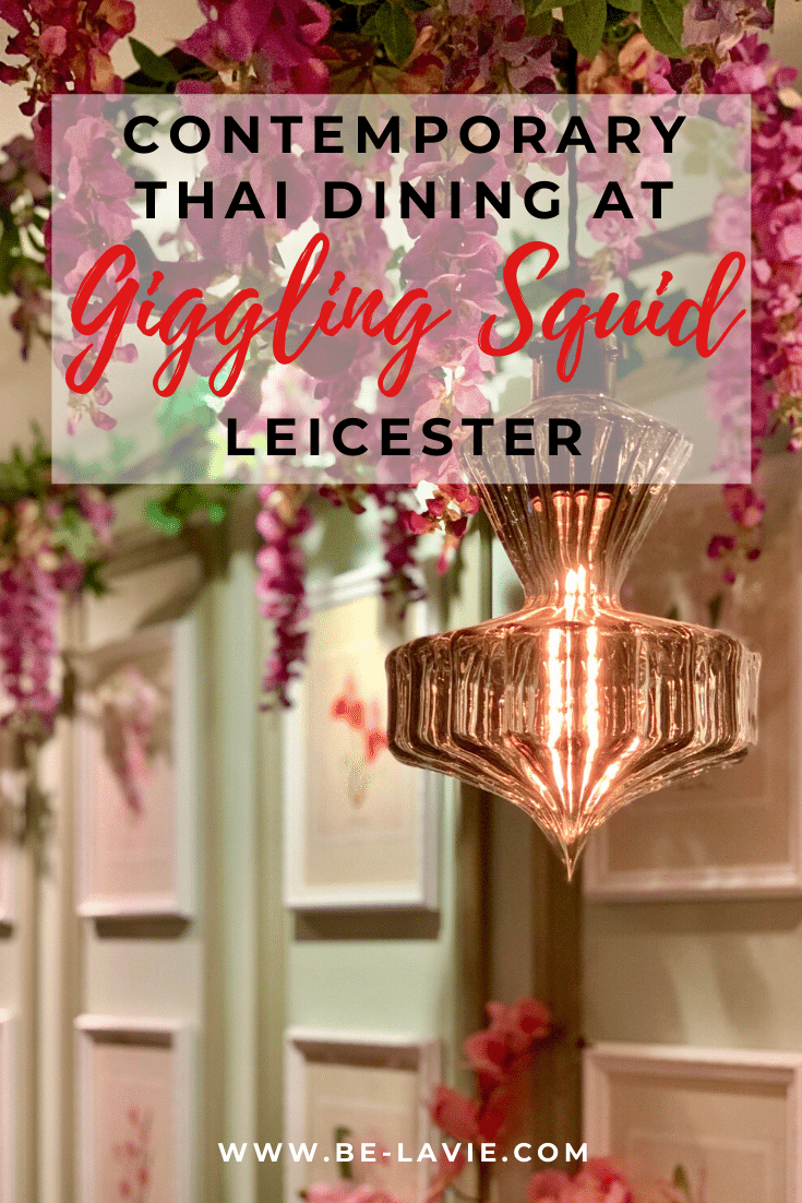 Contemporary Thai Dining at Giggling Squid Leicester