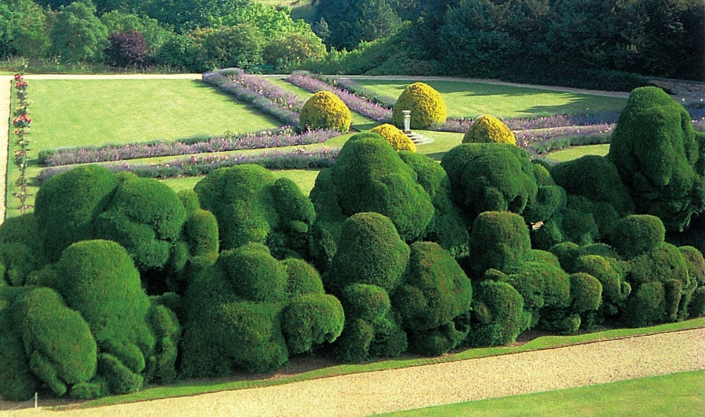 Rockingham Castle Garden