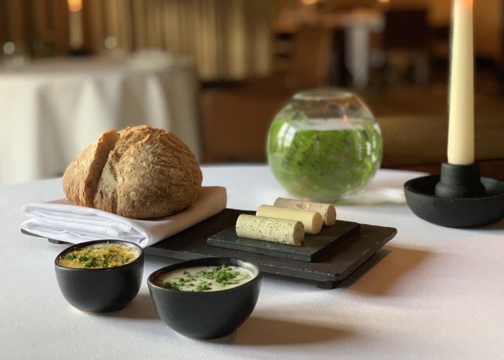 The Grove Vegetarian dining: The Fernery Bread & Amuse Bouche