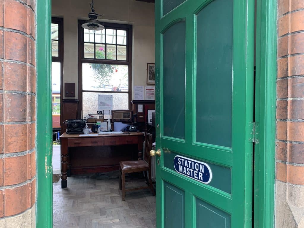 Station MAsters Office at Loughborough Central