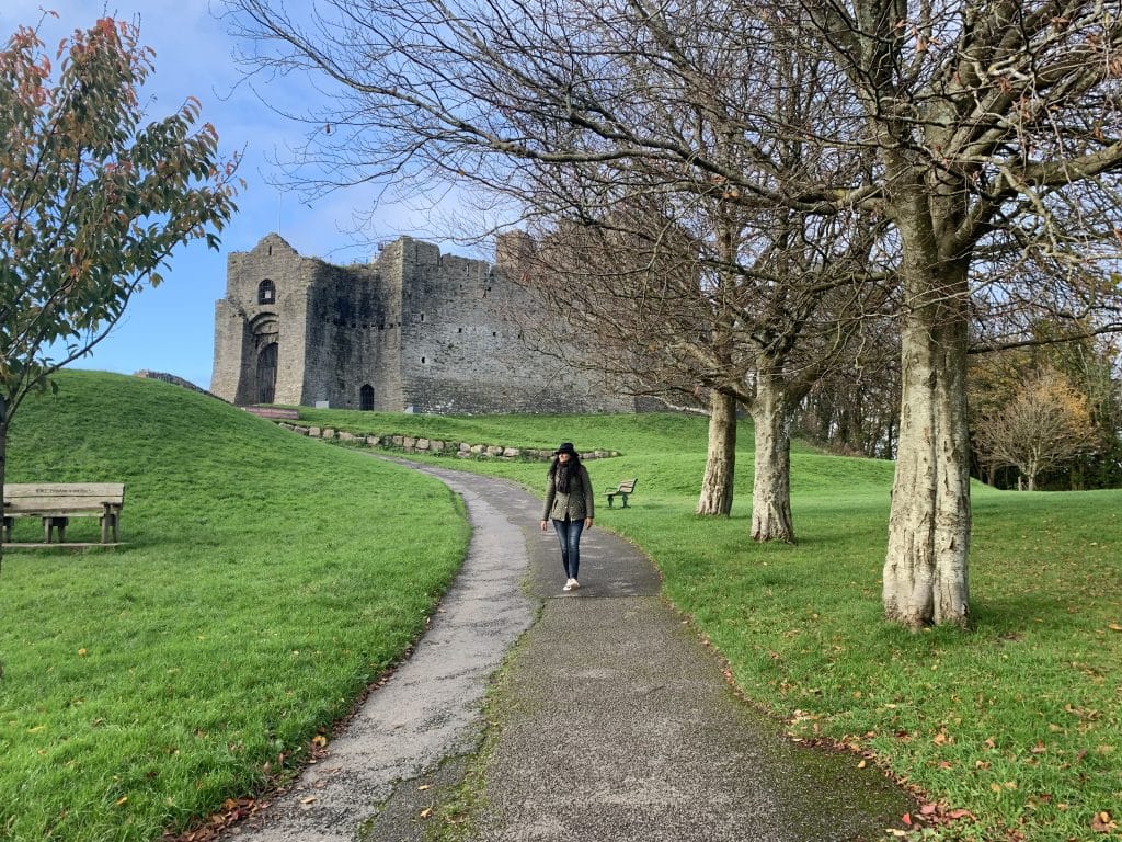 Oystermouth castle