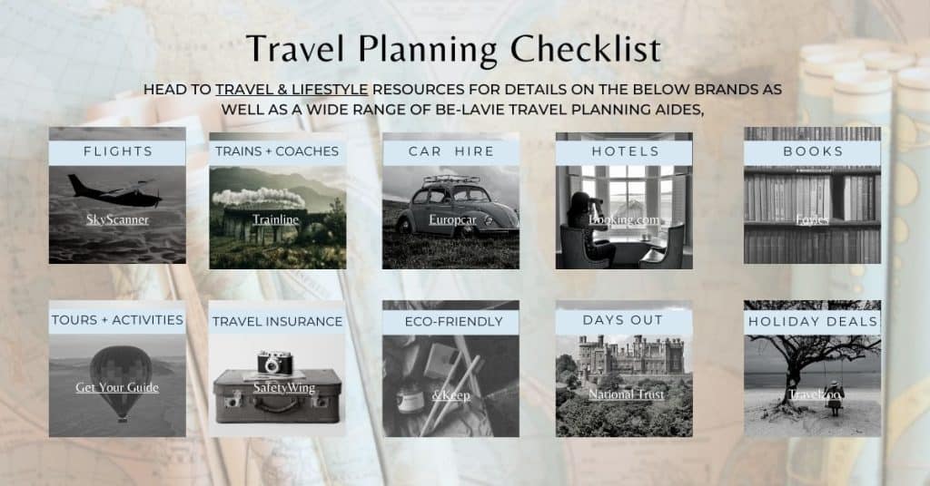 Travel Planning Checklist