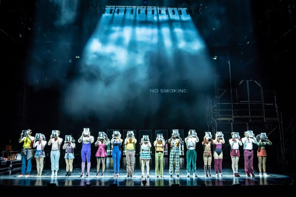 A Chorus Line spotlight on 17 auditionees