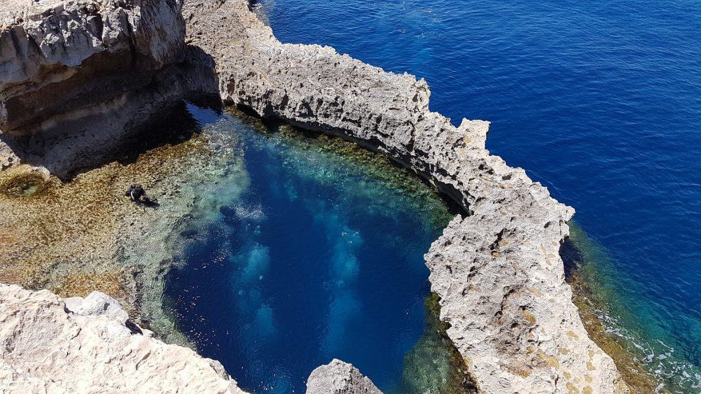The Blue Hole Dwejra, Gozo
