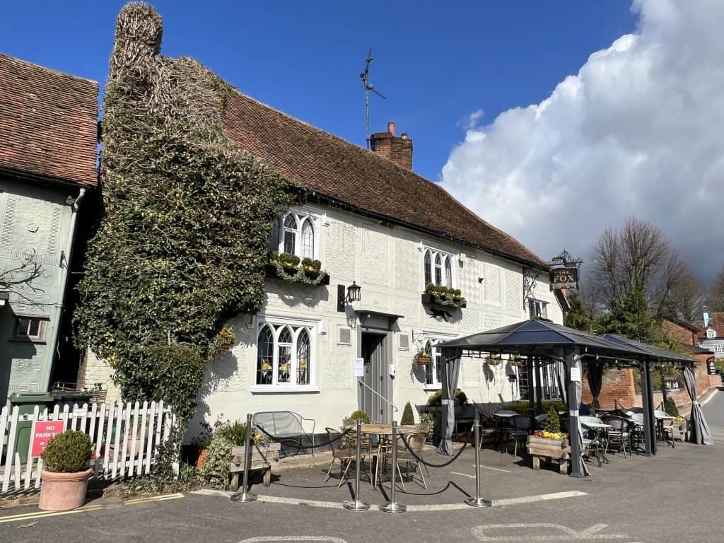The Fox on the Green exterior, Finchinfield