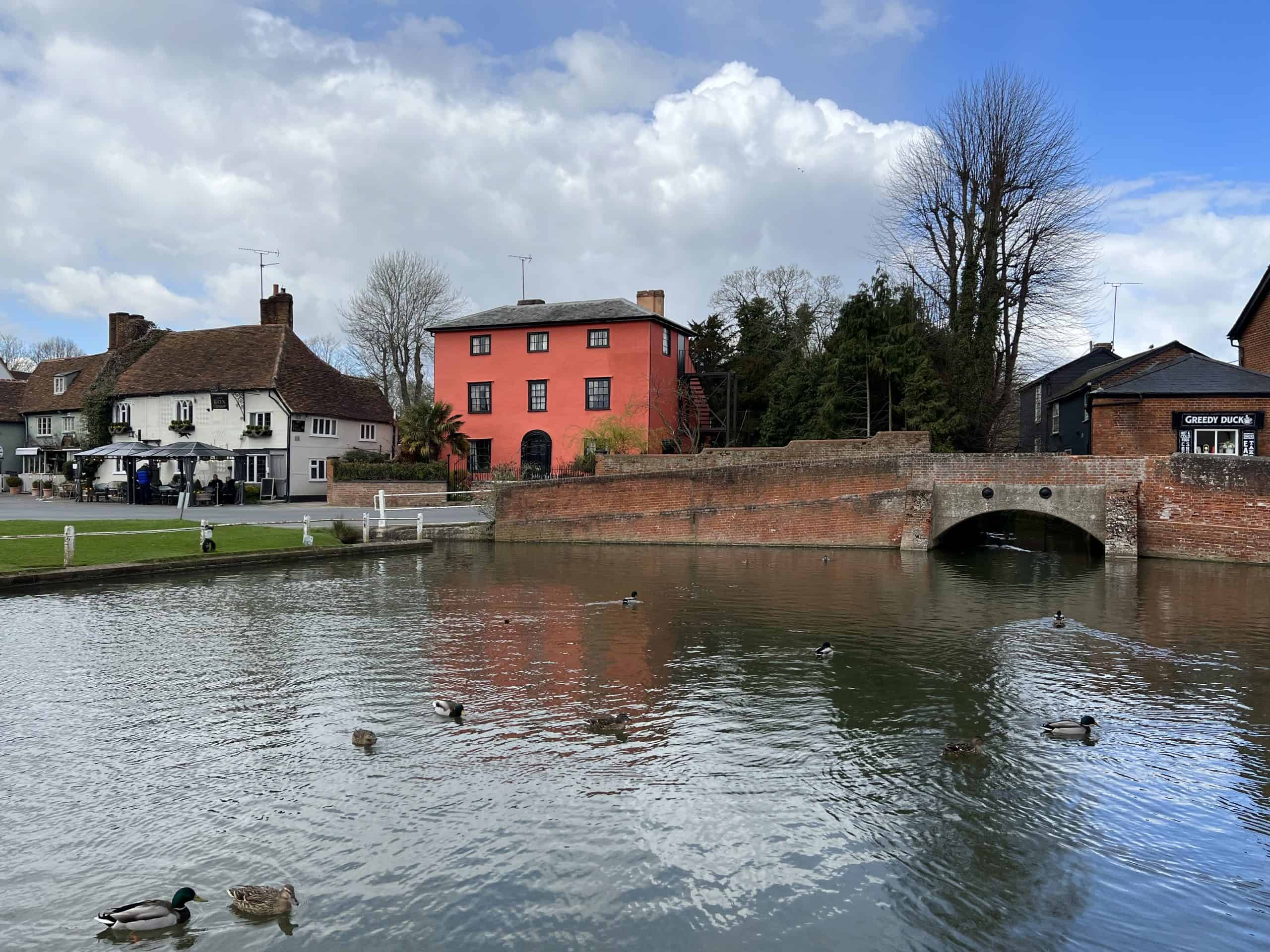 The Duck Pond and Village Green, Finchingfield