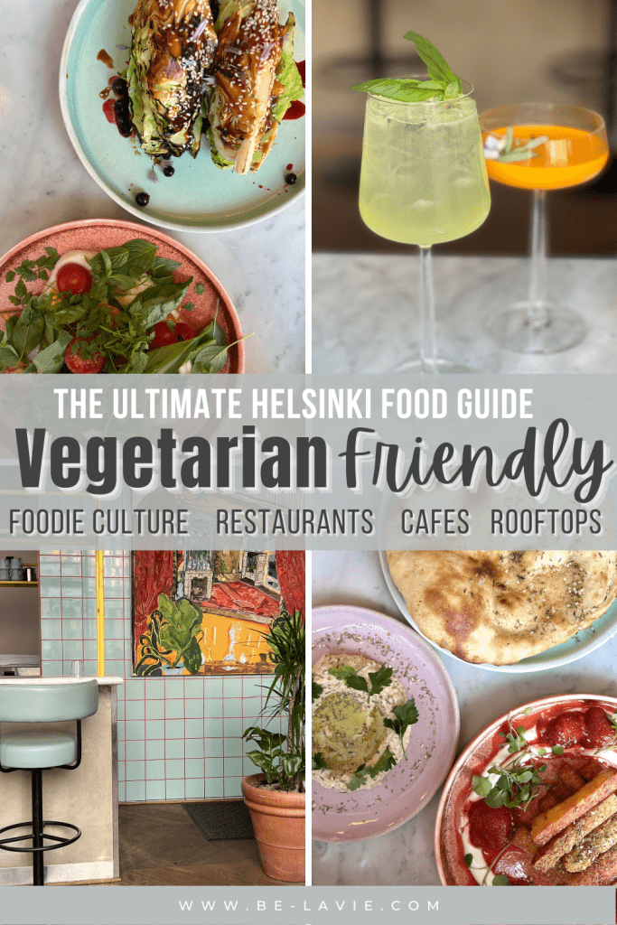 Vegetarian Friendly Dining Guide in Helsinki Pinterest Pin