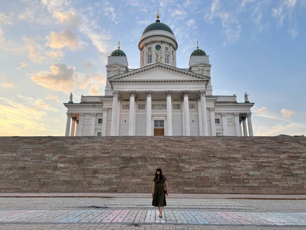 Helsinki Cathedral Exterior Viewpoint
