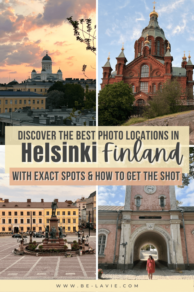Photo Locations in Helsinki Pinterest Pin