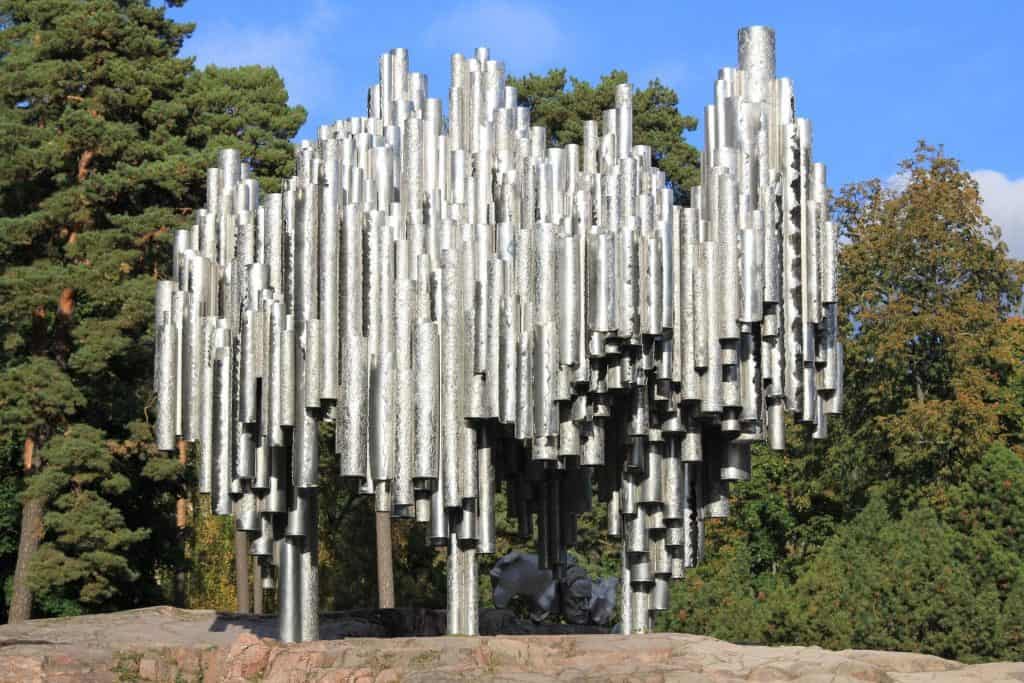 Sibelius Monument in Sibelius Park,Helsinki