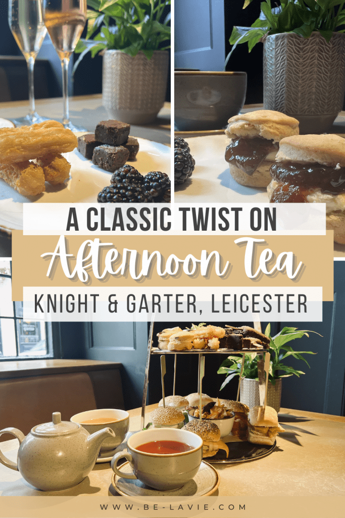 Afternoon Tea at Knight & Garter Pinterest Pin