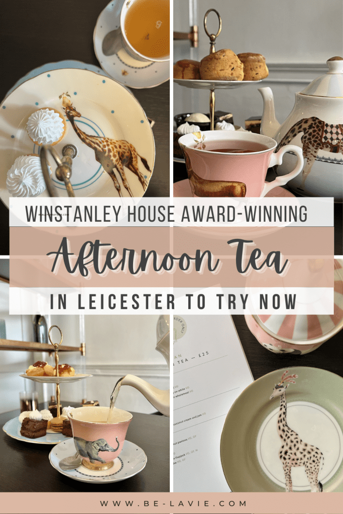 Afternoon Tea at Winstanley House Pinterest Pin