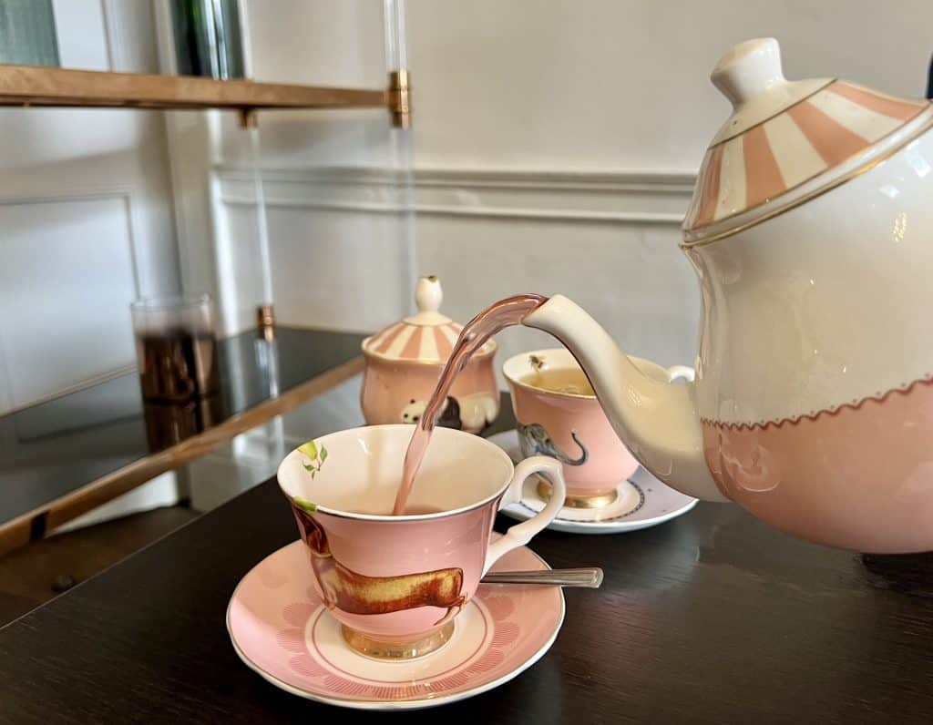 Afternoon Tea at Winstanley House: Yvonne Ellen Crockery