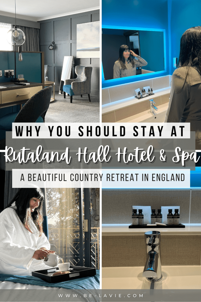 Rutland Hall Hotel & Spa Pinterest Pin