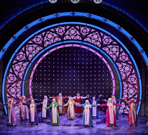 Company of Sister Act Musical