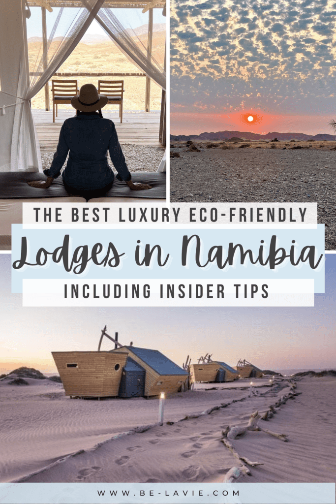 Eco-friendly Lodges in Namibia Pinterest Pin