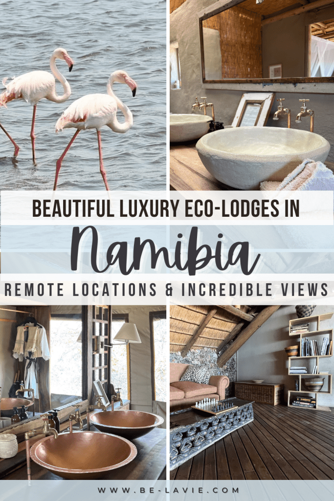 Eco-friendly Lodges in Namibia Pinterest Pin