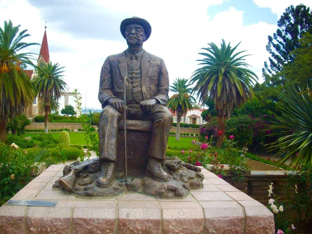 24 hours in Namibia: Hosea Kutako Statue