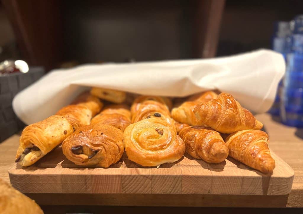 The Falstaff: Breakfast Pastries and croissants