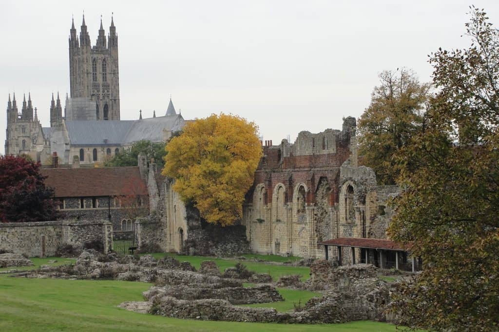 Ruins of St Augustine's Abbey, Canterbury