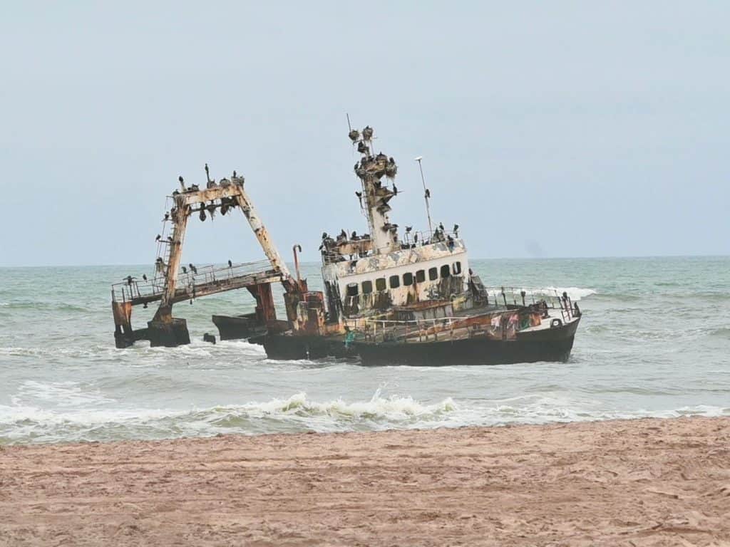The Zeila Shipwreck near Henties Bay